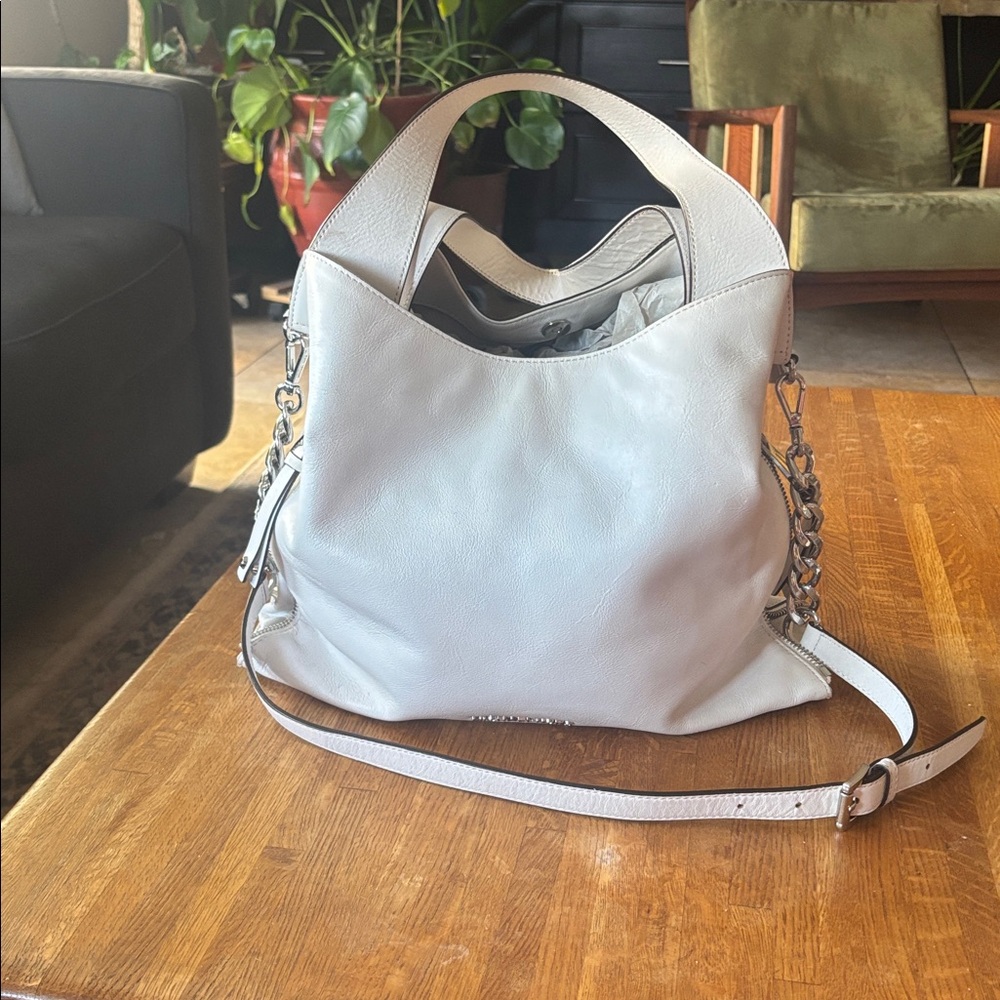 Michael Kors Cream Shoulder Bag